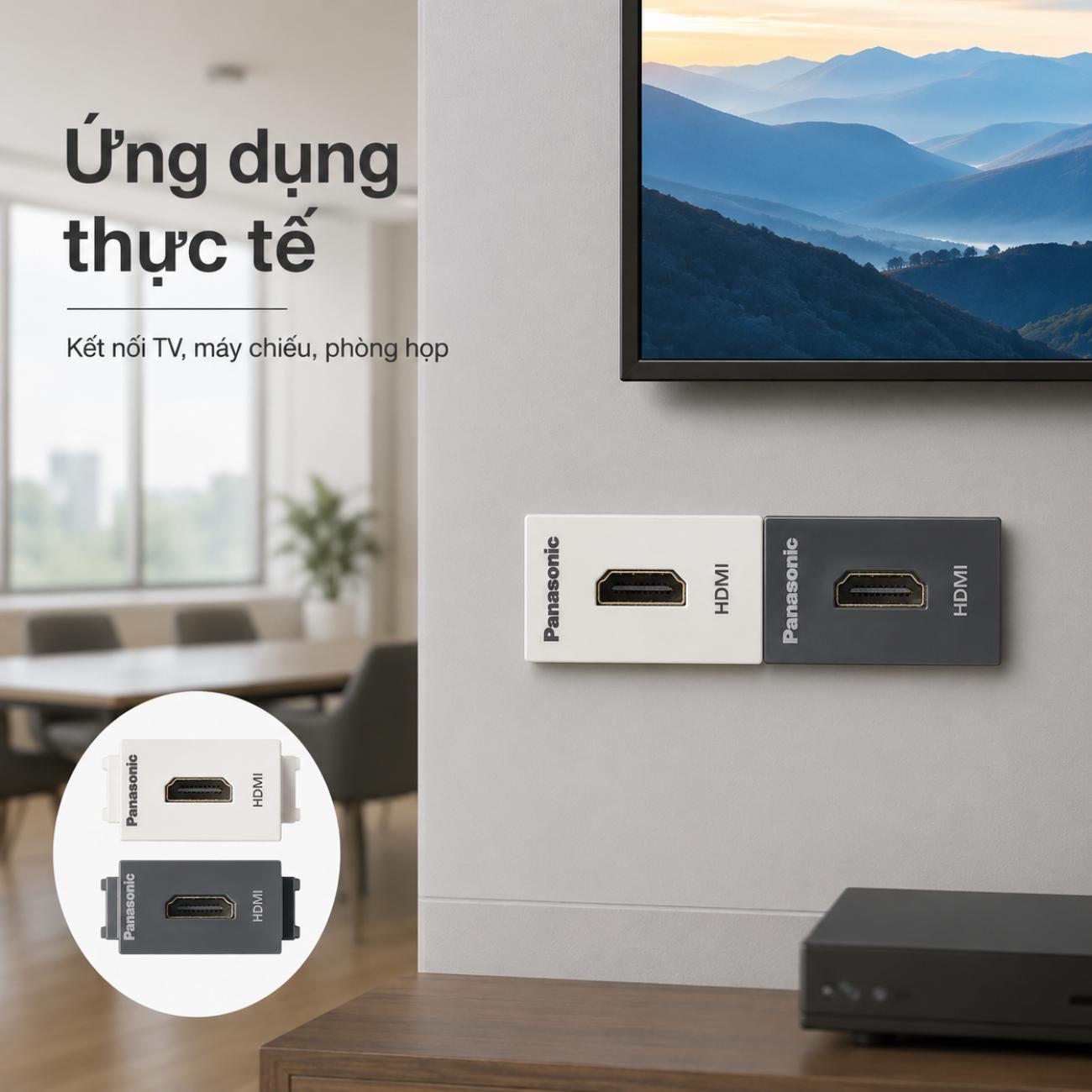 Ổ cắm HDMI Panasonic WIDE Series
